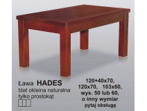 Drewniane ławy fornir / laminat - Hades