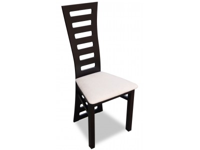Nowoczesne krzesła RMK72, oparcie gięte, profilowane 