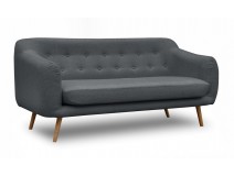 Pikowana Sofa Elly w stylu Skandynawskim