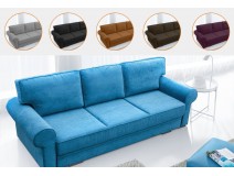 Floria - rozkładana sofa z funkcją spania w angielskim stylu