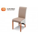 Pikowane krzesło tapicerowane RMK77 z wałkiem