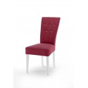 Krzesło tapicerowane STB68 z kryształkami