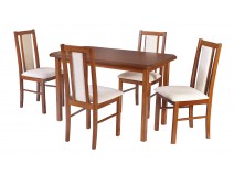 Stół zaowal Max 4 i krzesła BOSS 14