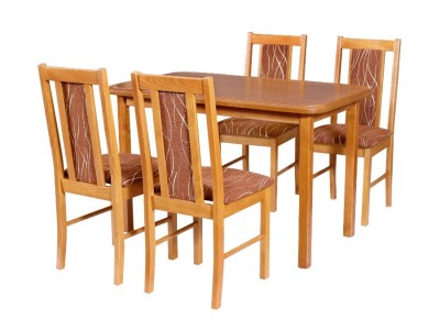 Stół Max 4 i krzesła BOSS 14
